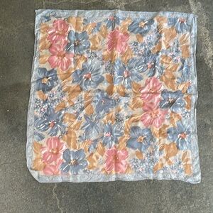 Floral Patterned Scarf